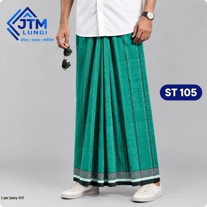 Luxury stripe Lungi ..105