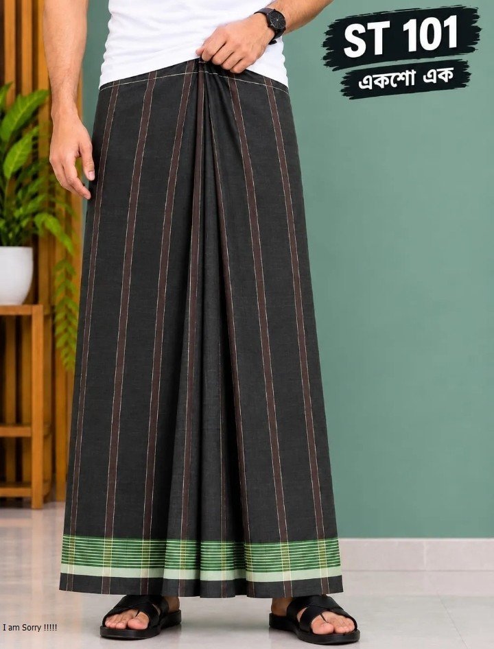 Luxury stripe Lungi ..101